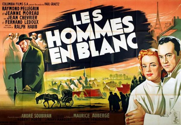 Affiche - HOMMES EN BLANC (les) - 240x160cm