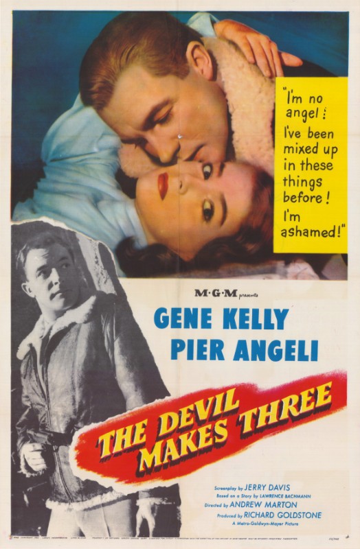 Repro 30x40cm - DEVIL MAKES THREE (the) - U.S.