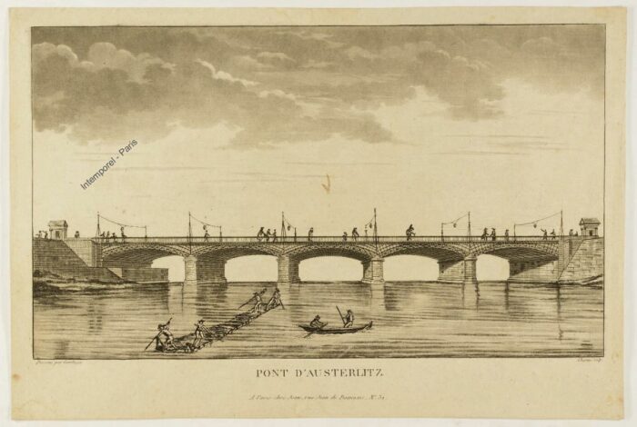 PARIS, LE PONT D'AUSTERLITZ