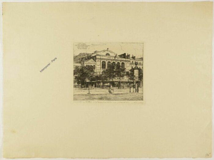 BOULEVART DU TEMPLE - THEATRE DE LA GAITE