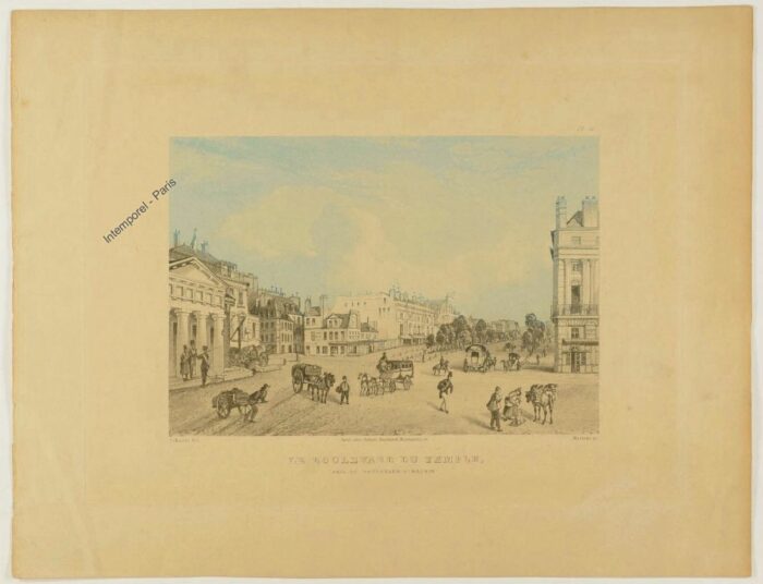 LE BOULEVARD DU TEMPLE