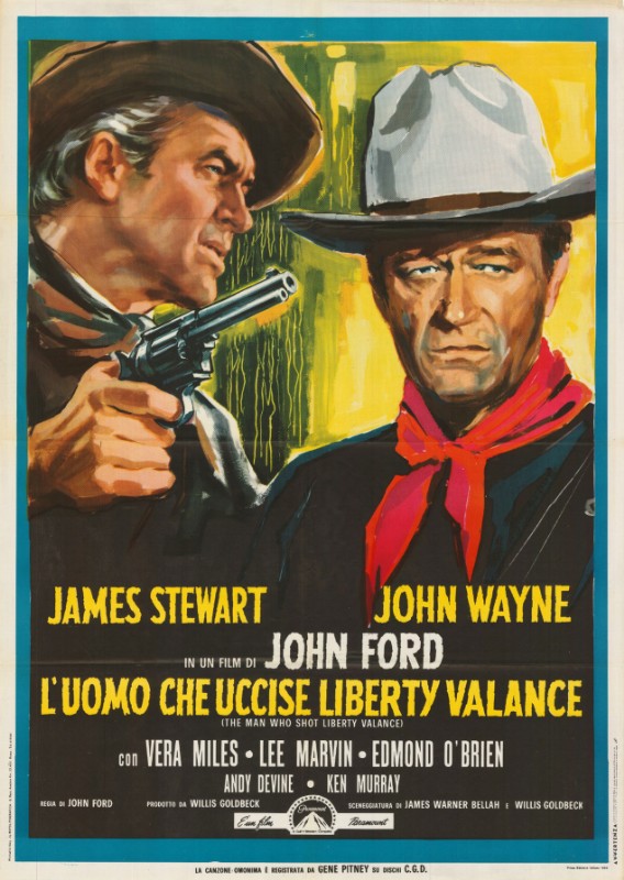 Repro 30x40cm - HOMME QUI TUA LIBERTY VALANCE (l') - Italienne B