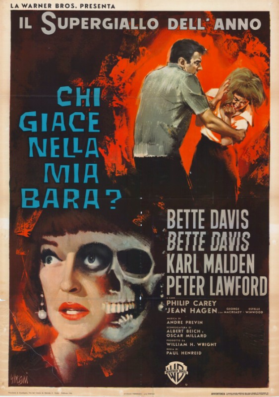 Repro 30x40cm - MORT FRAPPE TROIS FOIS (la) - Italienne