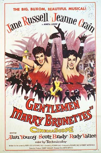Affiche - HOMMES EPOUSENT LES BRUNES (les) - 70x105cm