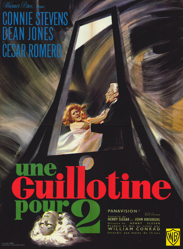 Affiche - UNE GUILLOTINE POUR DEUX - 60x80cm