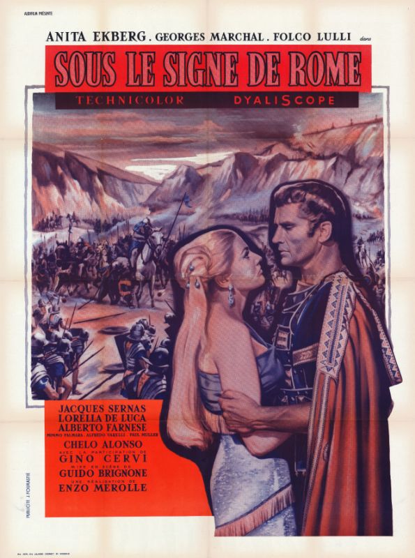 Affiche - SOUS LE SIGNE DE ROME - Ressortie 120x160cm