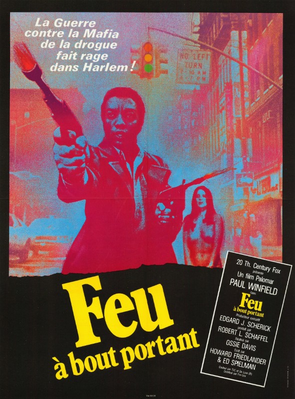 Affiche - FEU A BOUT PORTANT - 60x80cm