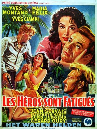 Repro 30x40cm - HEROS SONT FATIGUES (les) - Belge