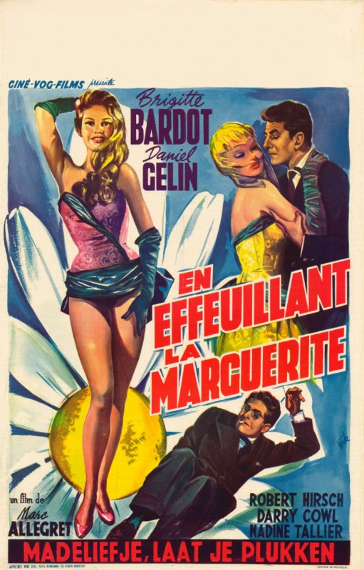 Affiche - EN EFFEUILLANT LA MARGUERITE - 36x56cm