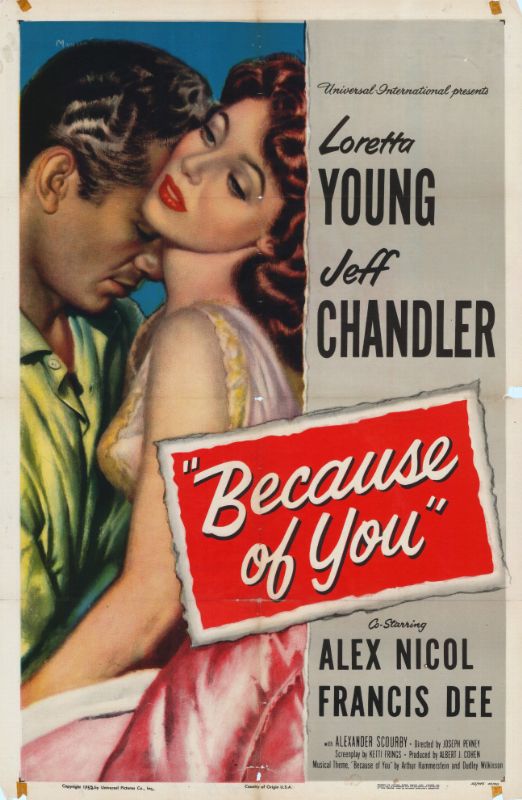 Repro 30x40cm - BECAUSE OF YOU - U.S.