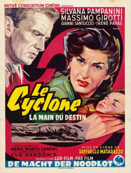 Repro 30x40cm - CYCLONE (le) - Belge
