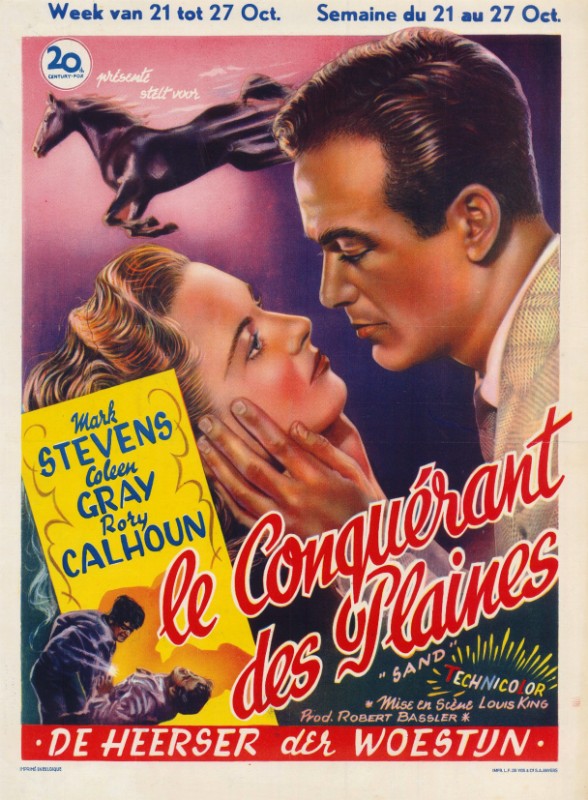 Affiche - CONQUERANT DES PLAINES (le) - 36x56cm