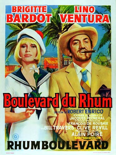 Repro 30x40cm - BOULEVARD DU RhUM - Belge