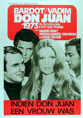 Repro 30x40cm - DON JUAN 1973 - Belge