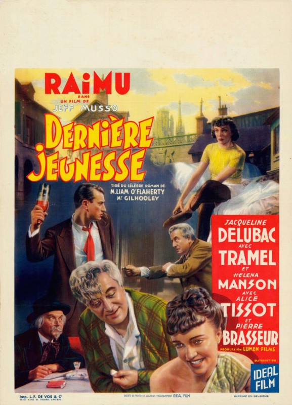 Affiche - DERNIERE JEUNESSE - 60x80cm - BEL