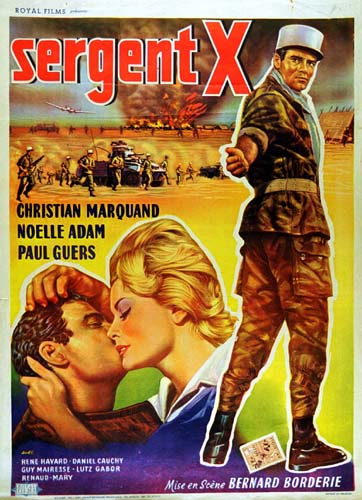 Repro 30x40cm - SERGENT X - Belge