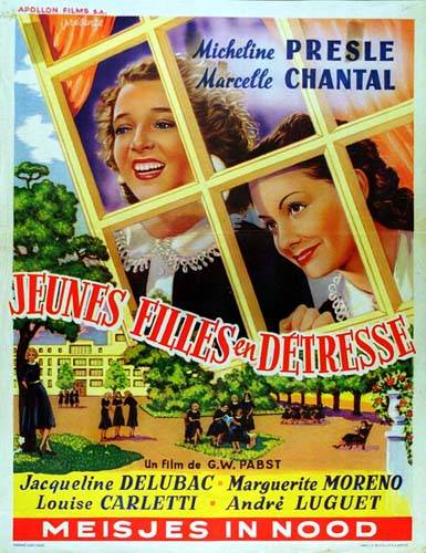 Affiche - JEUNES FILLES EN DETRESSE - 36x56cm