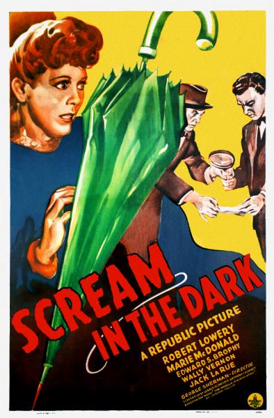 Affiche - SCREAM IN THE DARK - 70x105cm