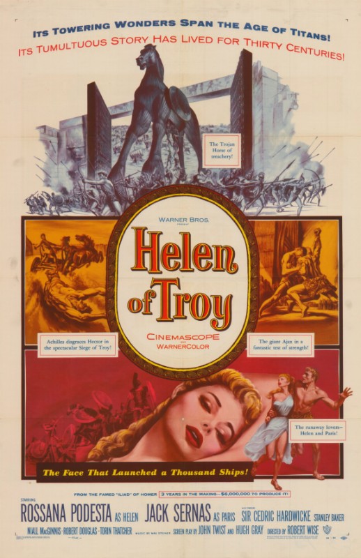 Repro 30x40cm - HELENE DE TROIE - U.S.