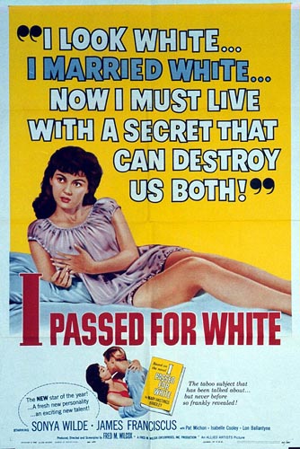 Affiche - I PASSED FOR WHITE - 70x105cm