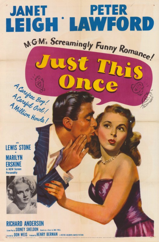 Affiche - JUST THIS ONCE - 70x105cm