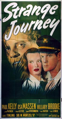 Affiche - STRANGE JOURNEY - 100x200cm