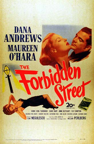 Affiche - FORBIDDEN STREET - 36x56cm