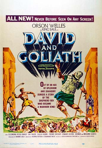 Affiche - DAVID ET GOLIATH - 36x56cm
