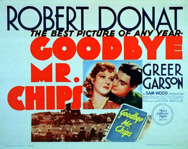 Affiche - AU REVOIR MONSIEUR CHIPS - Ressortie 56x71cm
