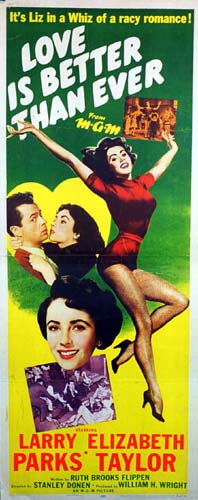 Affiche - LOVE IS BETTER THAN EVER - 36x92cm