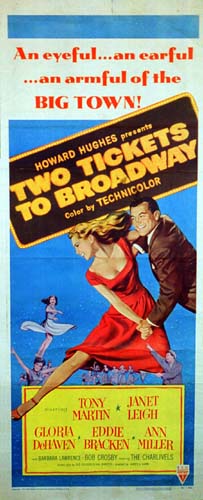 Affiche - COULISSES DE BROADWAY (les) - 36x92cm