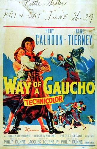Affiche - GAUCHO (le) - 36x56cm