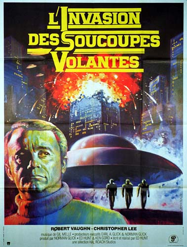 Affiche - INVASION DES SOUCOUPES VOLANTES (l') - 120x160cm