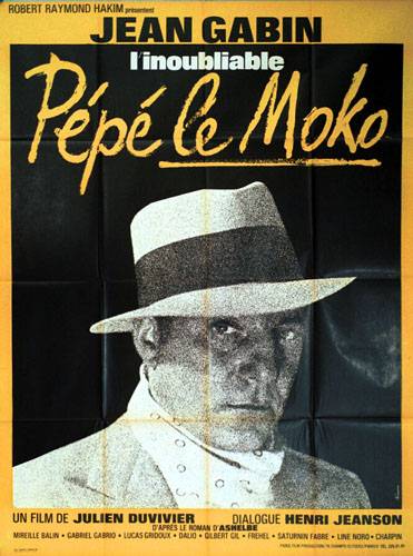 Affiche - PEPE LE MOKO - Ressortie 120x160cm