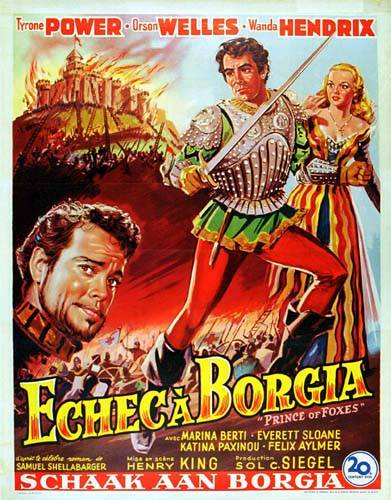 Affiche - ECHEC A BORGIA - 36x56cm