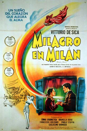 Affiche - MIRACLE A MILAN - 70x105cm
