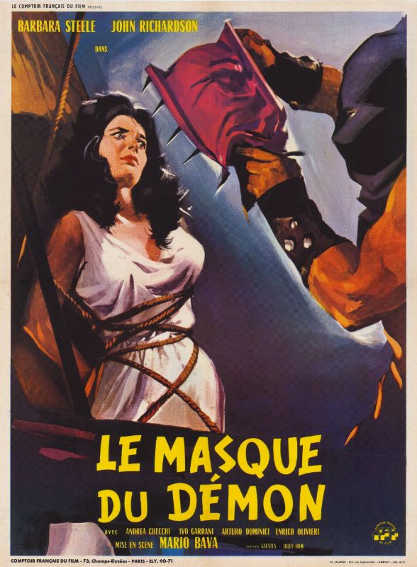 Repro 30x40cm - MASQUE DU DEMON (le) - Française