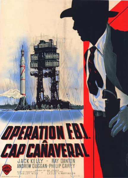 Repro 30x40cm - OPERATION F.B.I. A CAP CANAVERAL - Française
