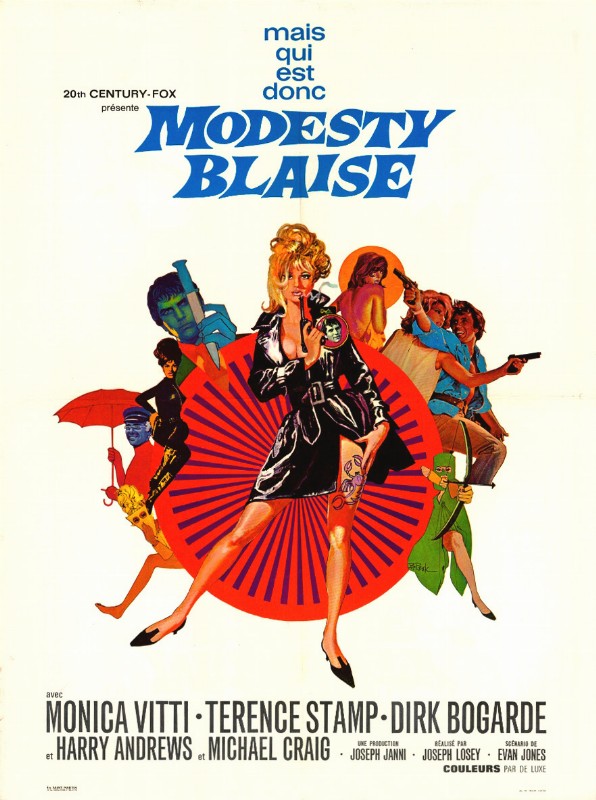 Affiche - MODESTY BLAISE - 60x80cm