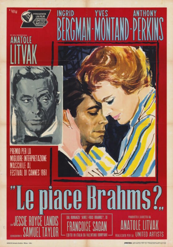 Repro 30x40cm - AIMEZ-VOUS BRAHMS - Italienne