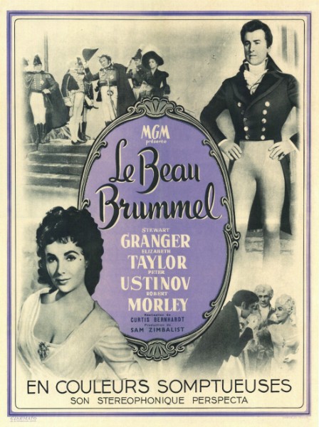Repro 30x40cm - BEAU BRUMMEL (le) - Française