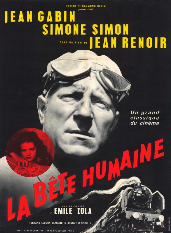 Affiche - BETE HUMAINE (la) - Ressortie 120x160cm