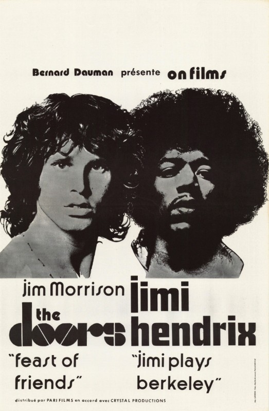 Affiche - DOORS/HENDRIX - 40x55cm