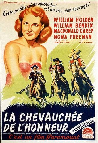 Repro 30x40cm - CHEVAUCHEE DE L'HONNEUR (la) - Française