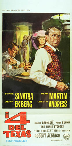 Affiche - 4 DU TEXAS - 33x71cm