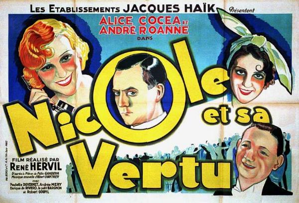 Affiche - NICOLE ET SA VERTU - 240x160cm B