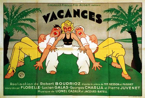 Affiche - VACANCES - 240x160cm