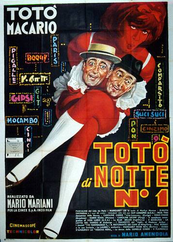 Affiche - TOTO DI NOTTE N°1 - 140x200cm