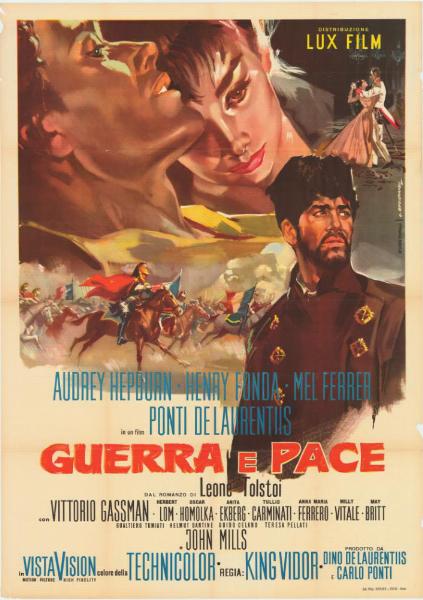 Repro 30x40cm - GUERRE ET PAIX - Italienne