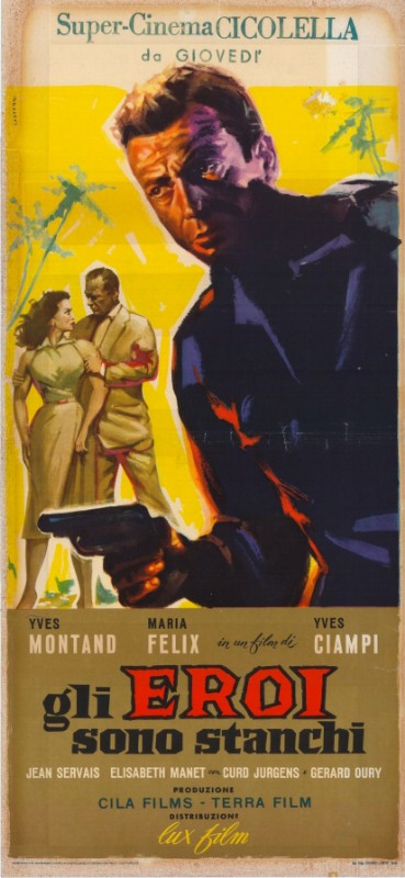 Affiche - HEROS SONT FATIGUES (les) - 33x71cm